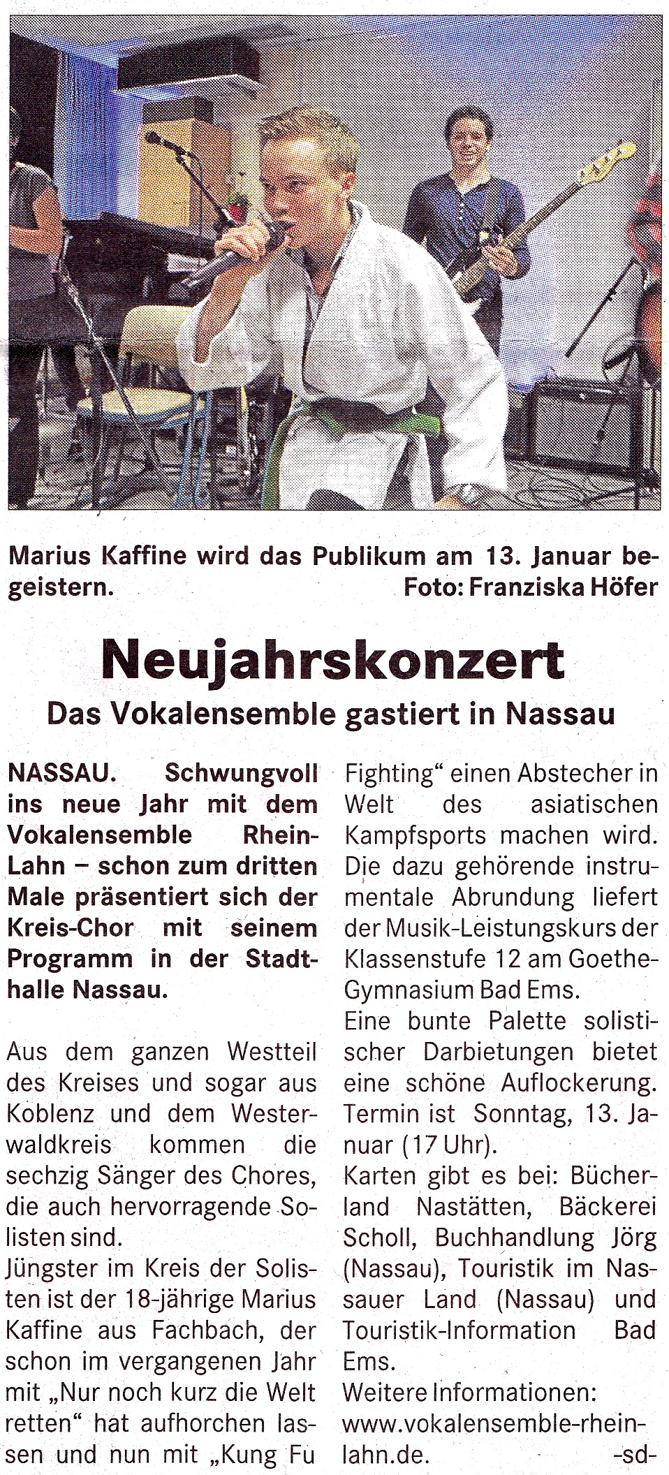 Presse 2012
